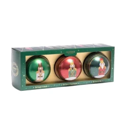 Coffret 3 boules de Noël thés féeriques Provence d'Antan - 48 g