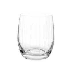 Coffret de 6 gobelets à eau coloris transparent en verre - 30 cl