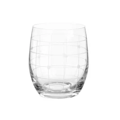 Coffret de 6 gobelets à eau coloris transparent en verre - 30 cl