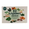 Coffret de 12 sachets de graines de légumes anciens à semer Radis & Capucine