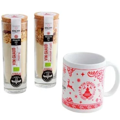 Coffret de préparation pour vin chaud avec mug  Quai Sud - 285  g