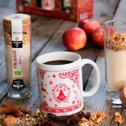Coffret de préparation pour vin chaud avec mug  Quai Sud - 285  g