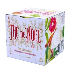 Coffret de thé de Noël cube pain d'épices pamplemousse Plantasia - 48 g