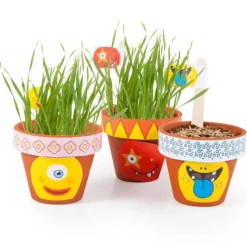 Coffret DIY Je fais pousser mes 10 pots monstres