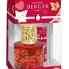 Coffret lampe Berger Lolita Lempicka Sweet en verre laqué rouge - 250 ml