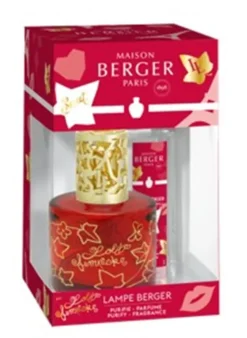 Coffret lampe Berger Lolita Lempicka Sweet en verre laqué rouge - 250 ml