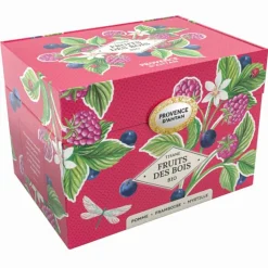 Coffret métal de tisane aux fruits bio Provence d’antan - 40 g