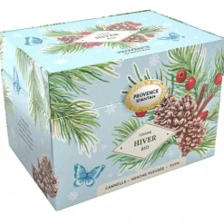 Coffret métal de tisane hiver bio Provence d’antan - 36 g
