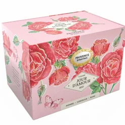 Coffret métal de tisane jour d’amour bio Provence d’antan - 40 g