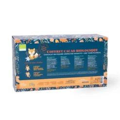 Coffret pour chocolat chaud à la noisette avec cacao et mug écureuil Quai sud - 250 g