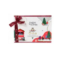 Coffret prismes de thés et infusions bio English Tea Shop Joyeux Noël - x 12 sachets