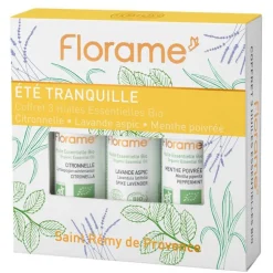 Coffret Été Tranquille flacons 3 x 10 ml jaune