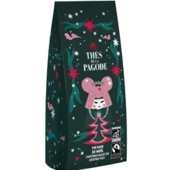 Coffret thé noir de Noël bio Thés de la Pagode - 70 g