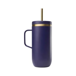 Cold cup isotherme en inox Matt violet obscur Qwetch - 600 ml