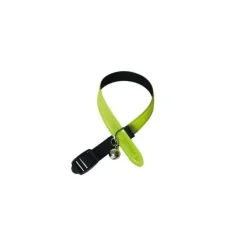 Collier chat réfléchissant 12 mm Martin Sellier jaune - 30 cm