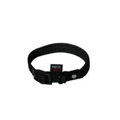 Collier chien 55cm noir confort 25mm