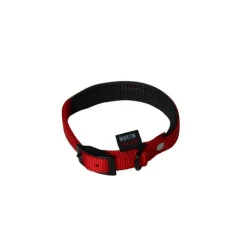 Collier chien 45cm rouge confort 20mm