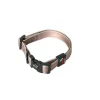 Collier chien réglable 25mm / 50-65cm choco