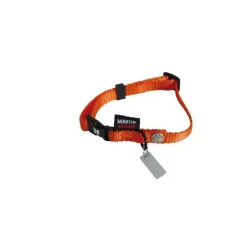 Collier chien réglable 10mm / 20-30cm orange