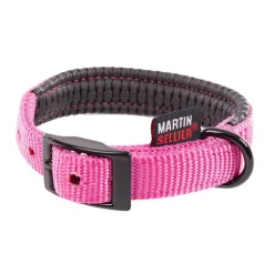 Collier droit Confort pour chien coloris rose - 2x45 cm
