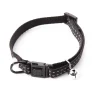 Collier en nylon pour chat Flash noir