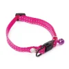 Collier en nylon pour chat Flash rose