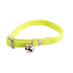 Collier élastique pour chat vert