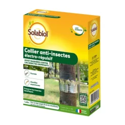 Collier électro répulsif anti-insectes Solabiol