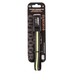 Collier lumineux jaune 1,9x35/40 cm