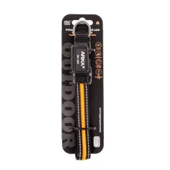 Collier lumineux orange 1,9x35/40 cm