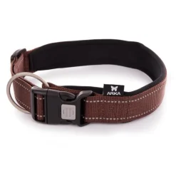 Collier Neo+ marron pour chien 4x50/70 cm