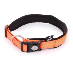 Collier neo+ orange Martin Sellier - 20 mm x 40 à 45 cm