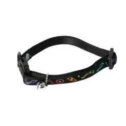 Collier pour chat Égypte noir