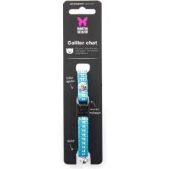 Collier safety bleu 20/30 x 1 cm