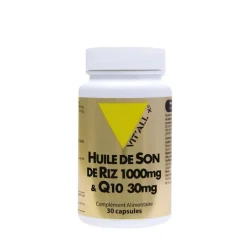 Complexe d’huile de son de riz et de Q10 en boite de 1000 mg