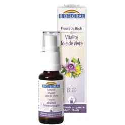 Complexe n°2 Biofloral vitalité et joie de vivre en spray de 20 ml