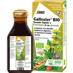 Complément alimentaire Bio au pissenlit et à l’artichaut Salus Gallexier - 250 ml