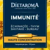 Complément alimentaire échinacée, thym, shiitake CIP bio Dietaroma immunité - 20 ampoules x 10 ml