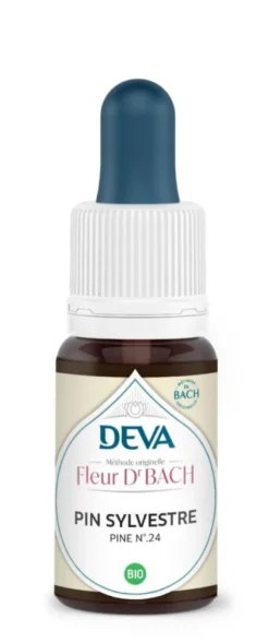 Complément alimentaire fleur de Bach pin sylvestre bio Deva - 15 ml