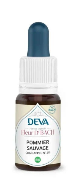 Complément alimentaire fleur de Bach pommier sauvage bio Deva - 15 ml