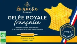 Complément alimentaire gelée royale bio française Dietaroma La Ruche - 10 ampoules x 15 ml