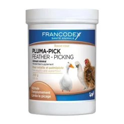 Complément alimentaire Pluma-pick pour volaille en pot de 250 g