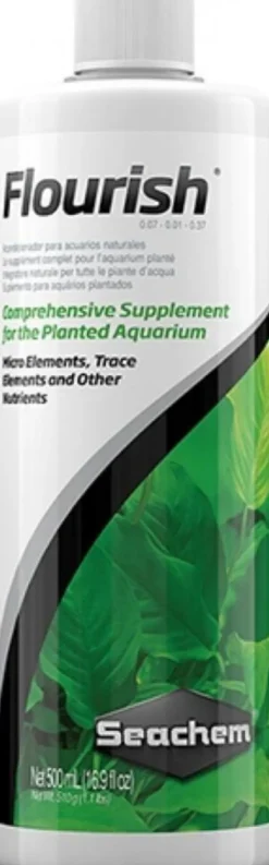 Complément aquatique oligo-élements 500 ml - SECHEM Flourish