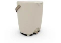Composteur de cuisine Bokashi coloris beige - 15 L