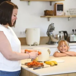 Composteur de cuisine Bokashi coloris beige - 15 L