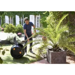 Composteur rotatif avec arroseur Hozelock EasyMix 2 en 1 - 100 L