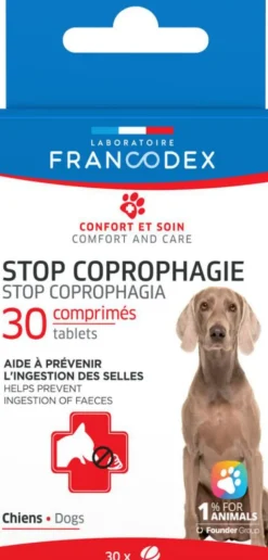 Comprimés stop coprophagie pour chien Francodex - x 30