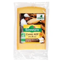 Comté affiné 8 mois bio Bonneterre - 200 g
