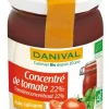 Concentré de tomate 22% DANIVAL 200 g