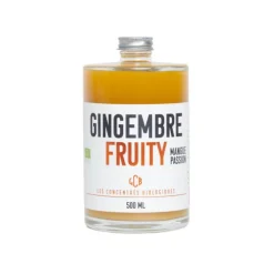 Concentrés bio gingembre fruty mangue passion Quai Sud - 50cl